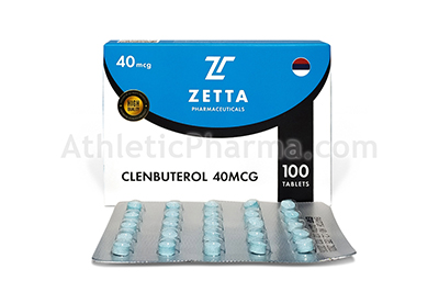 Clenbuterol 40mcg (ZETTA) 25tab